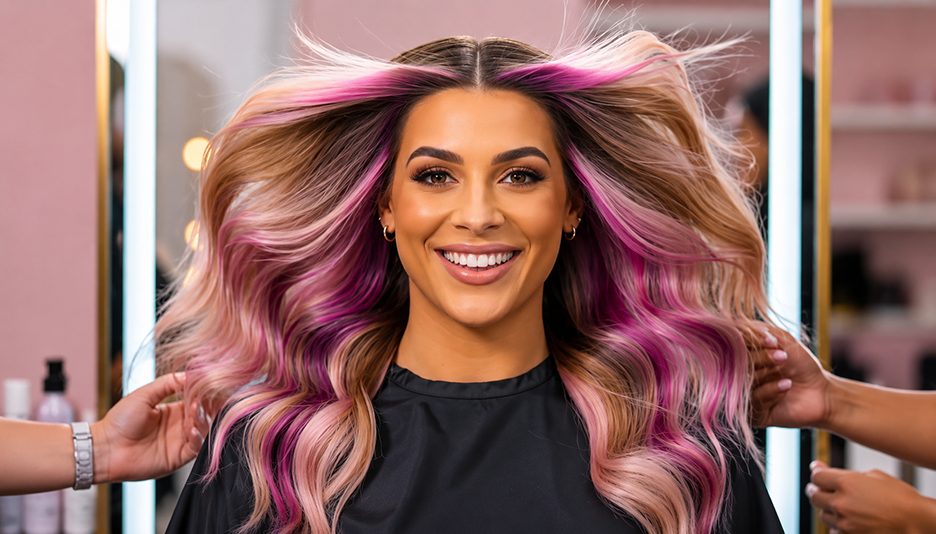 Hands-on cosmetology training at AVI Career Training