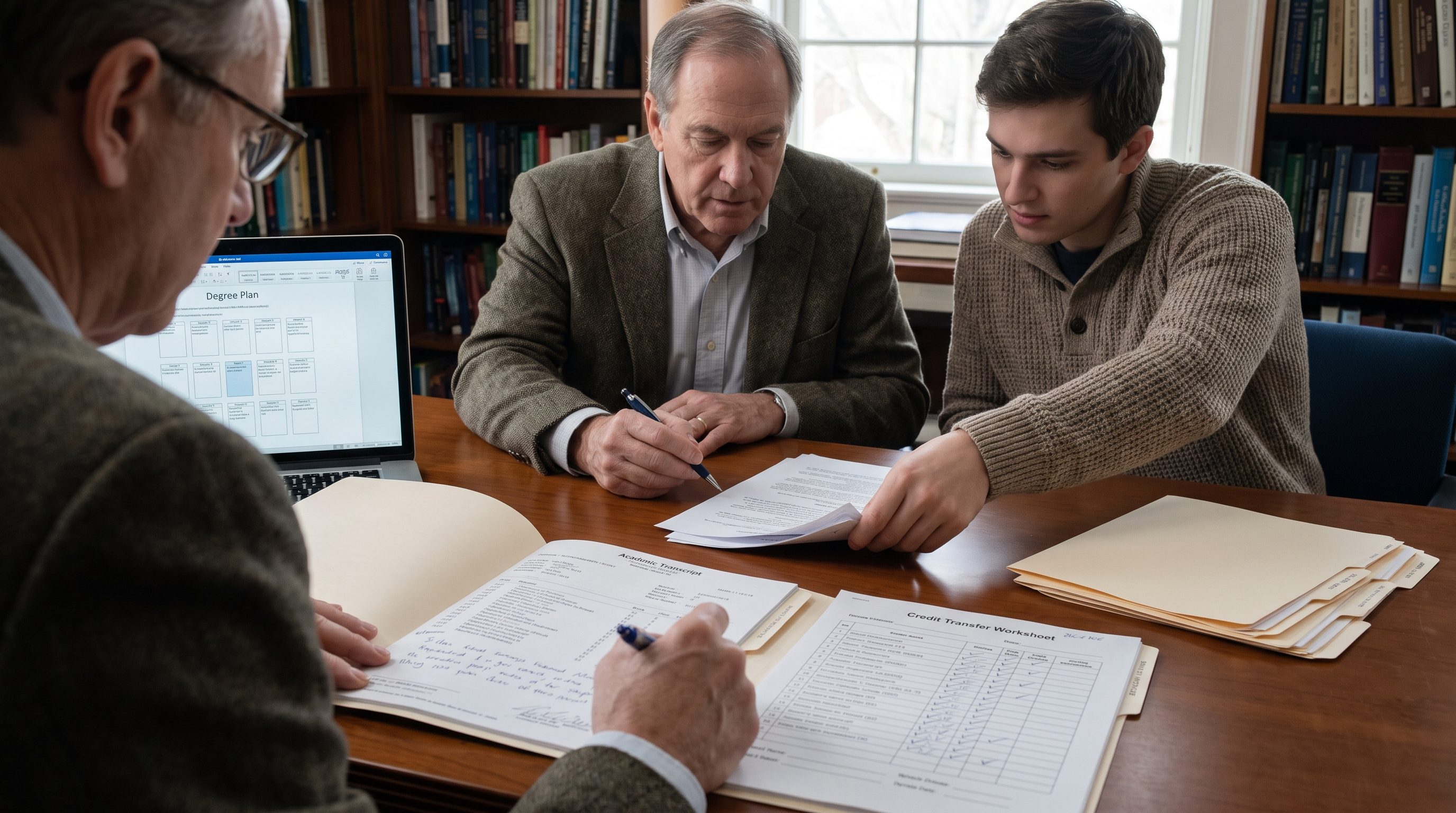 Academic transcript evaluation